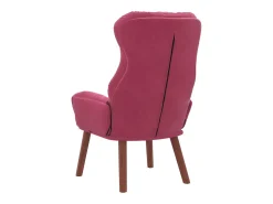 Poltrona | Cadeira de Sala | Cadeira Relaxante vermelho tinto 69x74x93 cm Veludo SHL810835