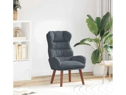 Poltrona | Cadeira de Sala | Cadeira Relaxante Cinzento escuro 69x74x93 cm Veludo SHL832763