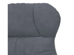Poltrona | Cadeira de Sala | Cadeira Relaxante Cinzento escuro 69x74x93 cm Veludo SHL832763