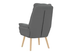 Poltrona | Cadeira de Sala | Cadeira Relaxante Cinzento escuro 69x74x93 cm tecido SHL333573