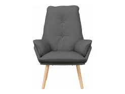Poltrona | Cadeira de Sala | Cadeira Relaxante Cinzento escuro 69x74x93 cm tecido SHL333573