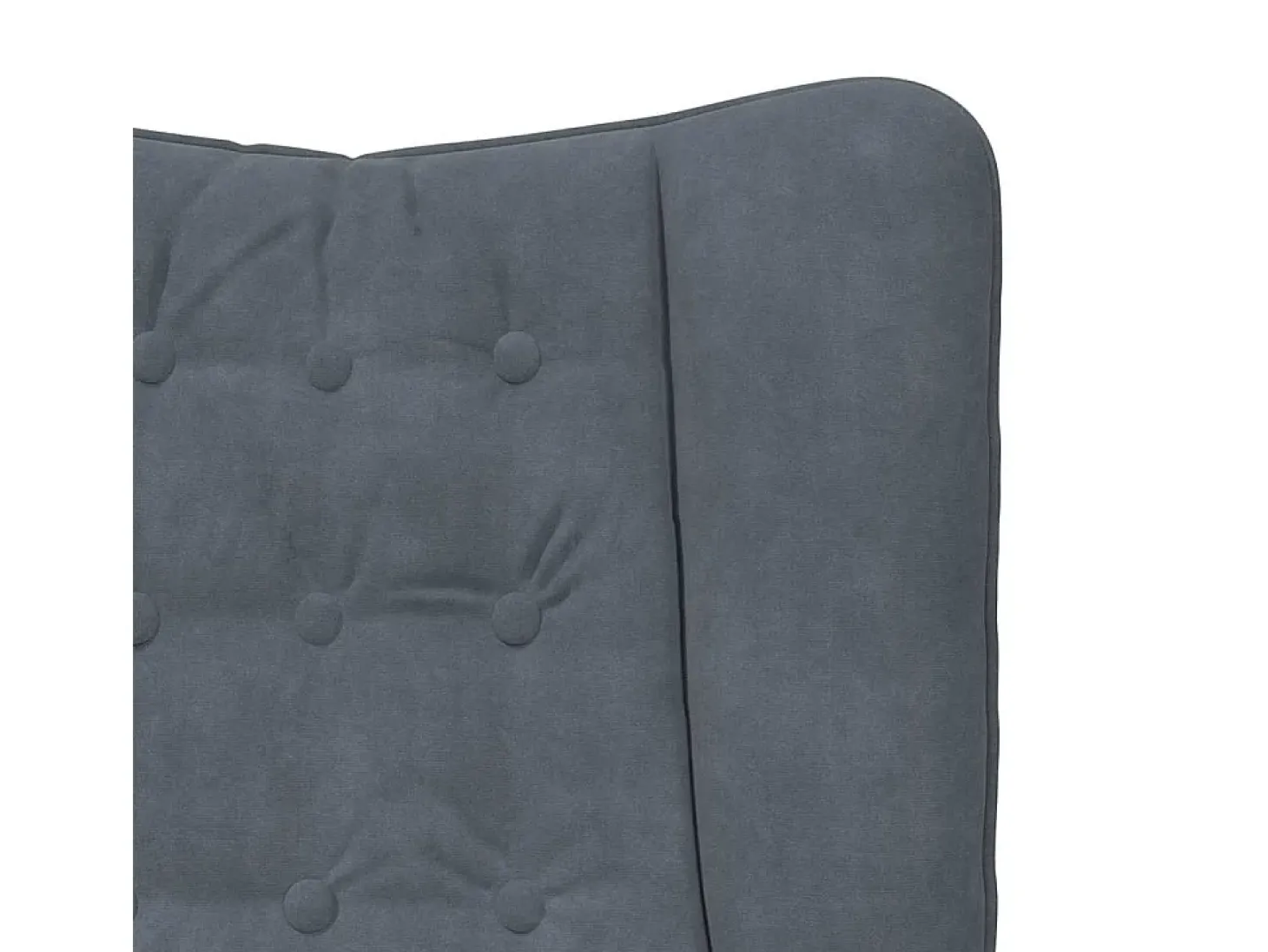 Poltrona | Cadeira de Sala | Cadeira Relaxante Cinzento escuro 63x67x94 cm Veludo SHL993947
