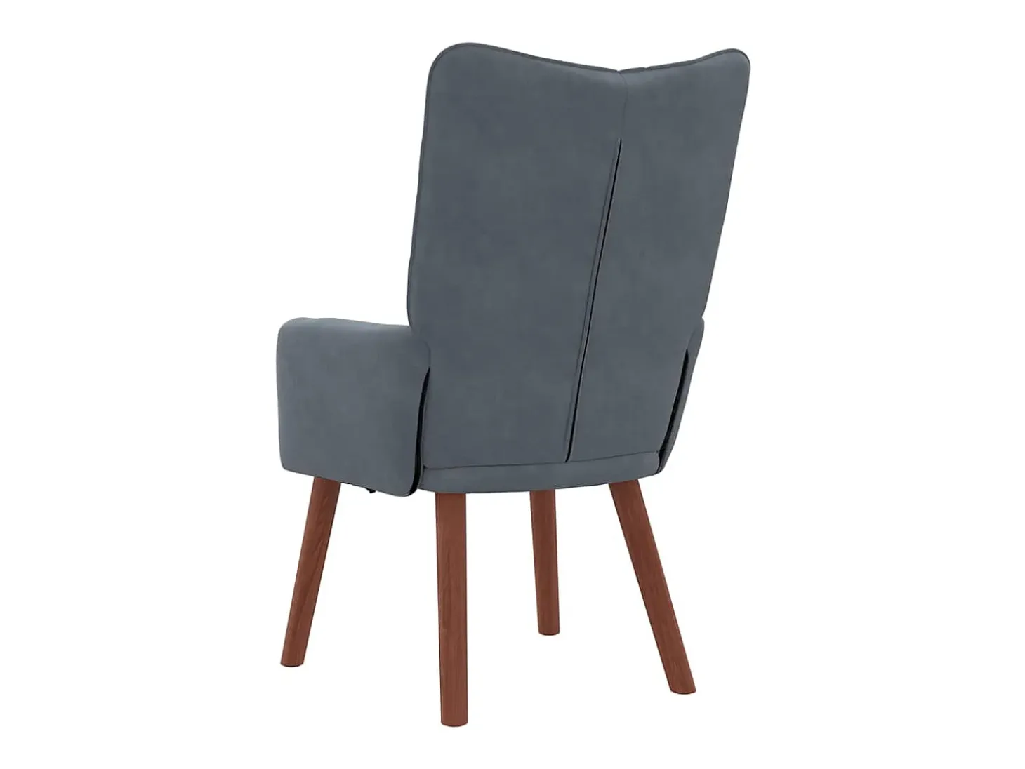 Poltrona | Cadeira de Sala | Cadeira Relaxante Cinzento escuro 63x67x94 cm Veludo SHL993947