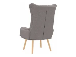 Poltrona | Cadeira de Sala | Cadeira Relaxante Cinzento-acastanhado 69x74x93 cm tecido SHL483140