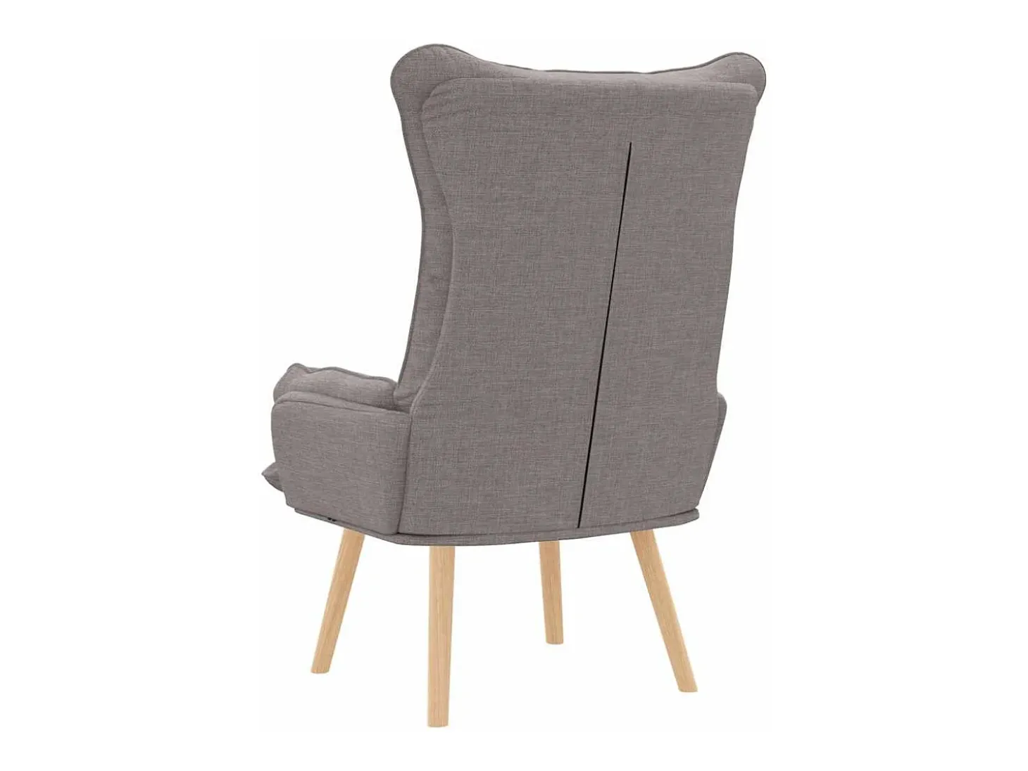Poltrona | Cadeira de Sala | Cadeira Relaxante Cinzento-acastanhado 69x74x93 cm tecido SHL483140