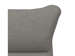 Poltrona | Cadeira de Sala | Cadeira Relaxante Cinzento-acastanhado 69x74x93 cm tecido SHL483140