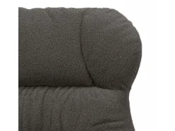 Poltrona | Cadeira de Sala | Cadeira Relaxante Cinzento escuro 69x74x93 cm tecido SHL258847