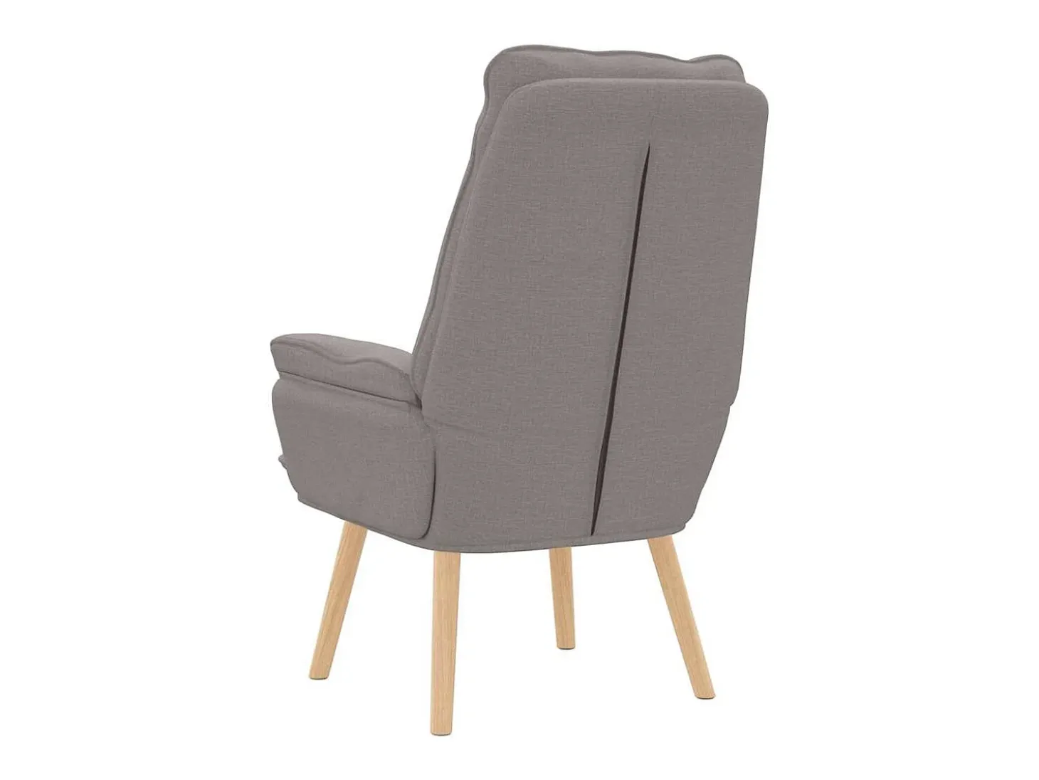 Poltrona | Cadeira de Sala | Cadeira Relaxante Cinzento-acastanhado 69x74x93 cm tecido SHL606697