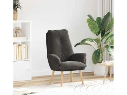 Poltrona | Cadeira de Sala | Cadeira Relaxante Cinzento escuro 69x74x93 cm tecido SHL615206
