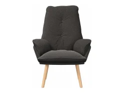 Poltrona | Cadeira de Sala | Cadeira Relaxante Cinzento escuro 69x74x93 cm tecido SHL615206