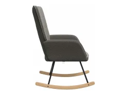 Poltrona | Cadeira de Sala | Cadeira Relaxante Cinzento escuro 61x78x98 cm tecido SHL34748