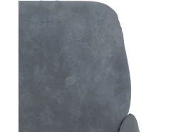 Poltrona | Cadeira Relax com apoio de braços 62x79x79 cm veludo cinzento-escuro SHL316671