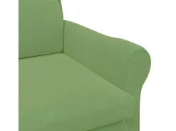 Poltrona | Cadeira Relax | Poltrona Confortável para Sala Verde claro 76x94x102 cm Veludo SHL360737