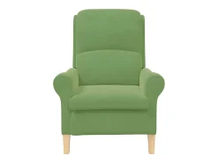 Poltrona | Cadeira Relax | Poltrona Confortável para Sala Verde claro 76x94x102 cm Veludo SHL360737