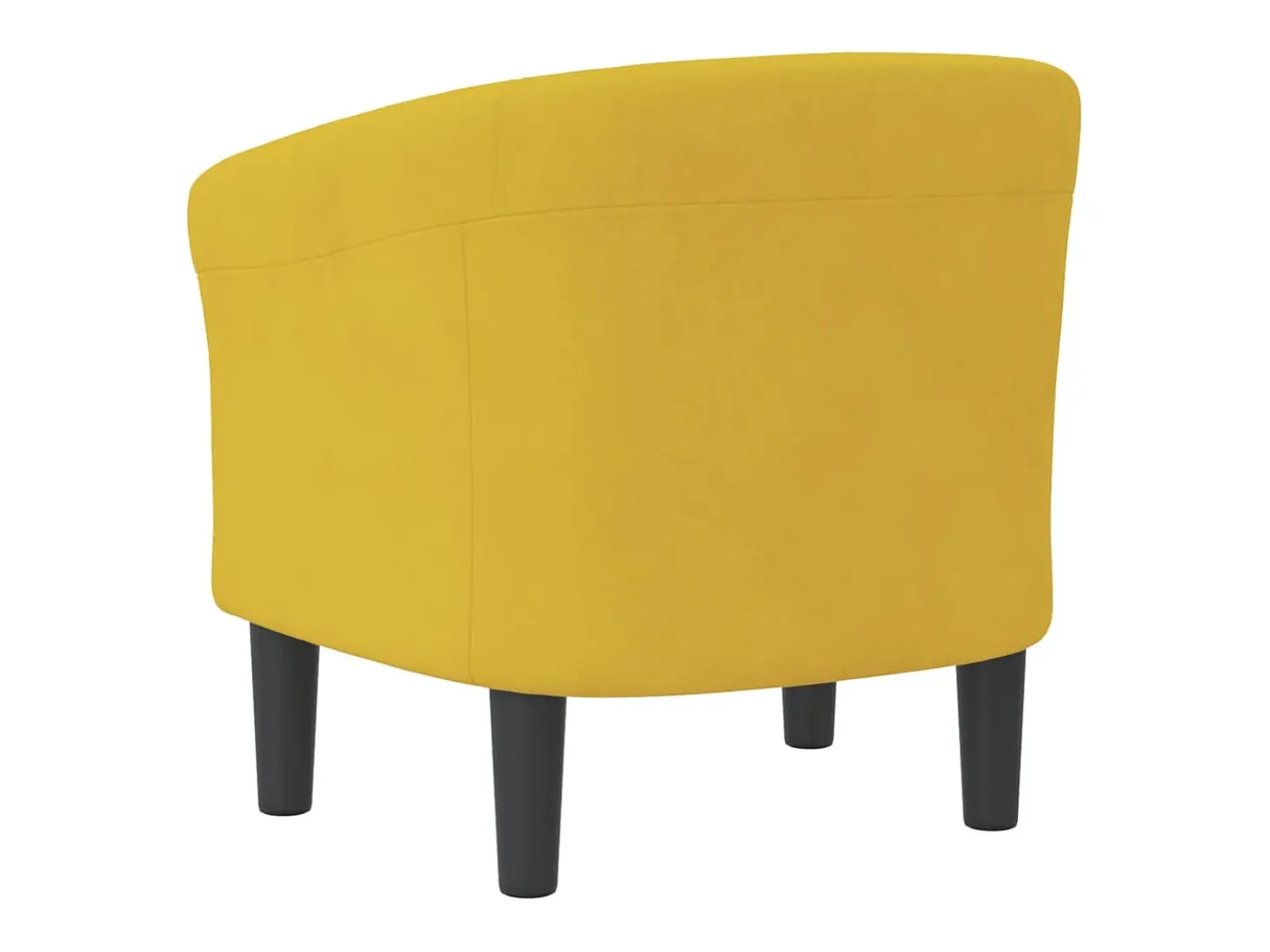 Poltrona | Cadeira Relax | Poltrona Confortável para Sala veludo amarelo SHL451881