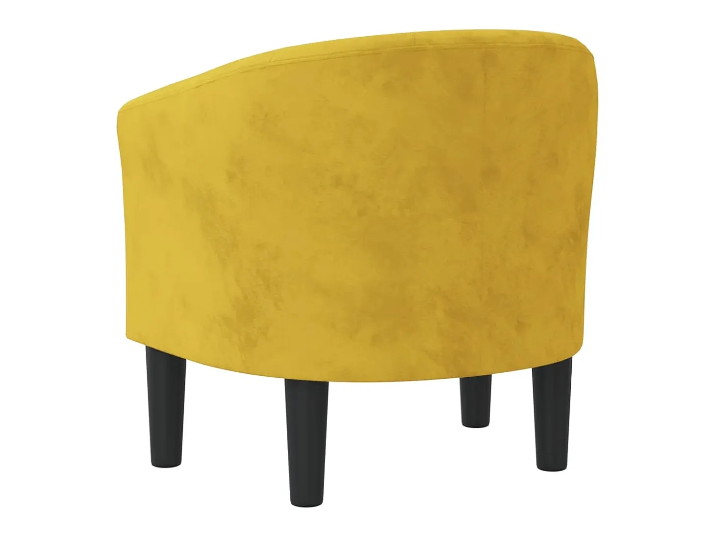 Poltrona | Cadeira Relax | Poltrona Confortável para Sala veludo amarelo SHL728291