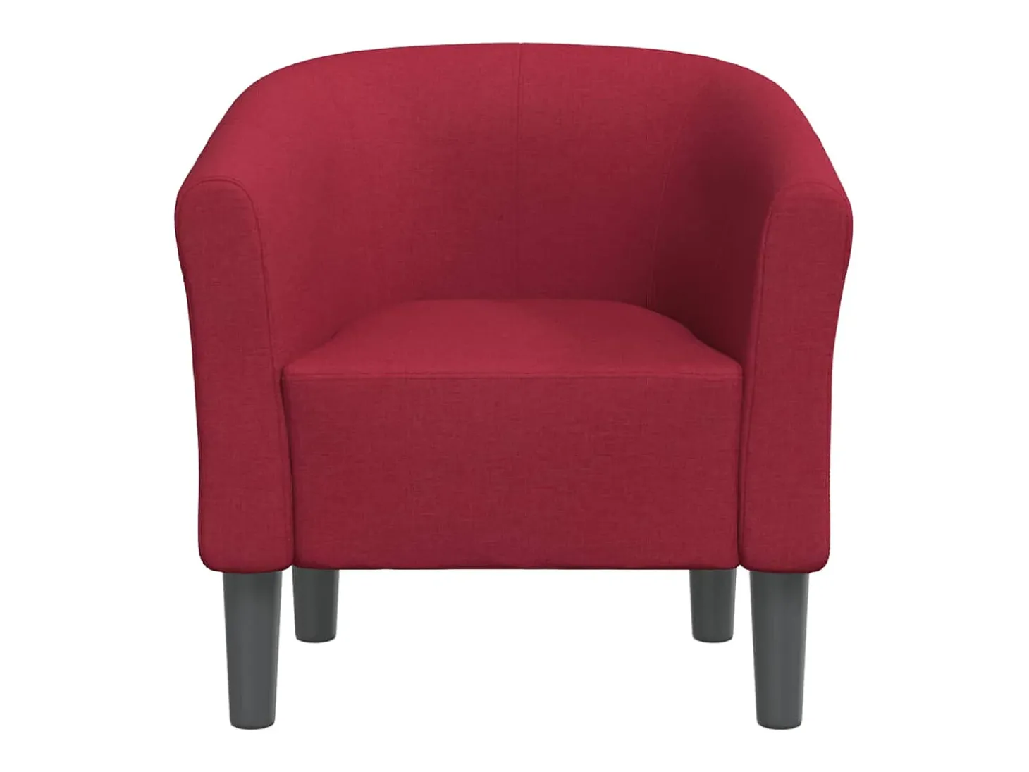Poltrona | Cadeira Relax | Poltrona Confortável para Sala tecido vermelho tinto SHL246021