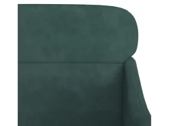 Poltrona | Cadeira Relax com apoio de braços 63x76x80 cm veludo verde-escuro SHL403863