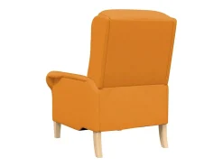 Poltrona | Cadeira Relax Amarelo-escuro 76x94x102 cm tecido SHL413390