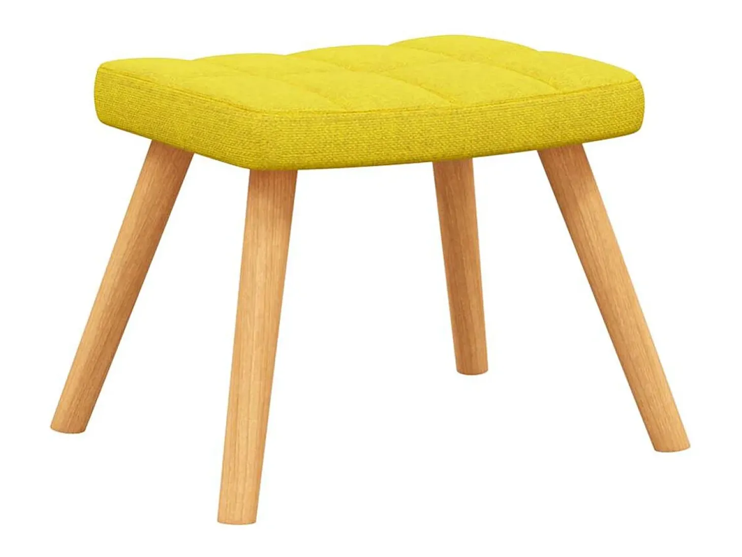 Poltrona | Cadeira Relax com banco tecido amarelo mostarda SHL440318
