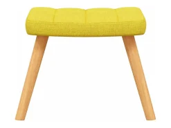 Poltrona | Cadeira Relax com banco tecido amarelo mostarda SHL440318