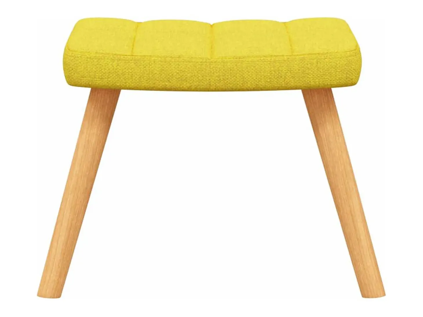 Poltrona | Cadeira Relax com banco tecido amarelo mostarda SHL440318