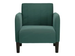 Poltrona | Cadeira Relax com apoio de braços 54 cm veludo verde-escuro SHL708159
