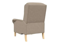 Poltrona | Cadeira Relax Cinzento-acastanhado 76x94x102 cm Microfibra SHL223278