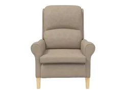 Poltrona | Cadeira Relax Cinzento-acastanhado 76x94x102 cm Microfibra SHL223278