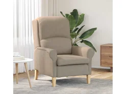 Poltrona | Cadeira Relax Cinzento-acastanhado 76x94x102 cm Microfibra SHL223278