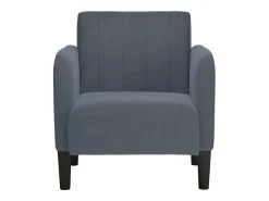 Poltrona | Cadeira Relax com apoio de braços 54 cm veludo cinzento-escuro SHL805872