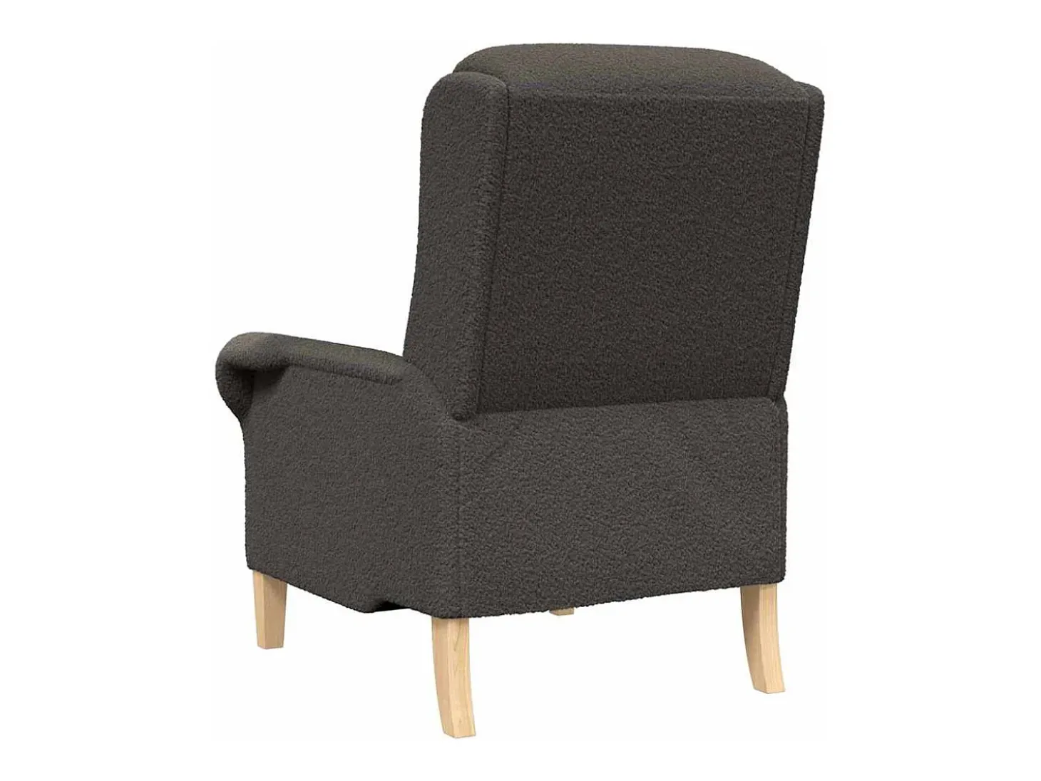 Poltrona | Cadeira Relax Cinzento escuro 76x94x102 cm SHL801494