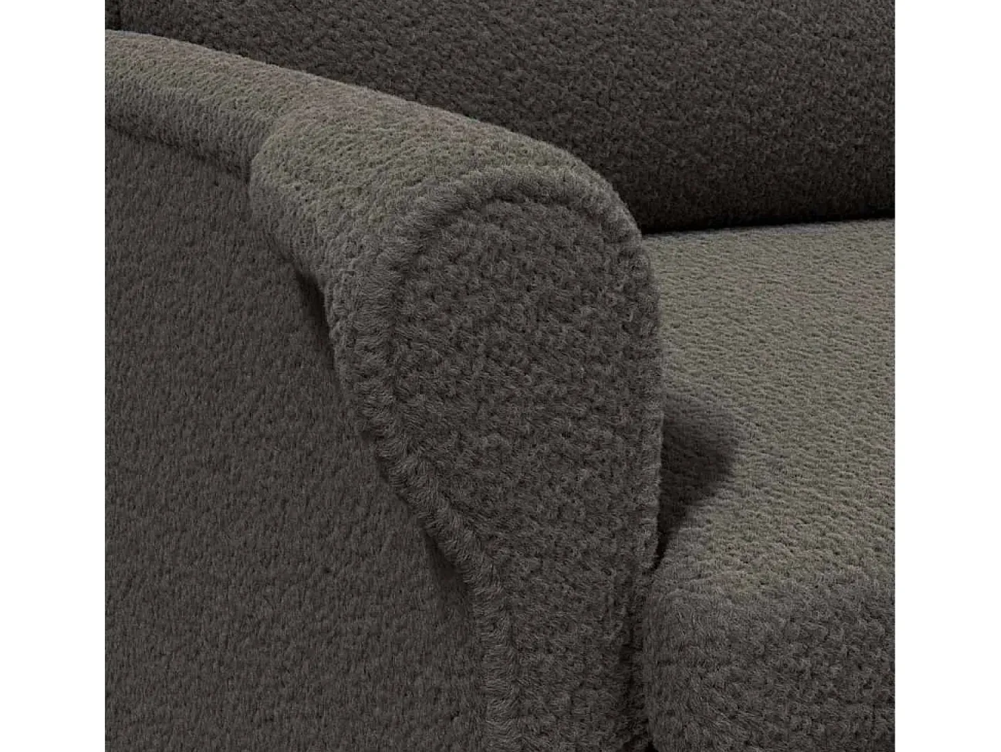 Poltrona | Cadeira Relax Cinzento escuro 76x94x102 cm SHL801494