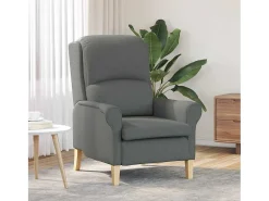 Poltrona | Cadeira Relax Cinzento escuro 76x94x102 cm tecido SHL600936