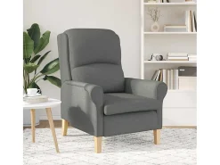 Poltrona | Cadeira Relax Cinzento escuro 76x94x102 cm tecido SHL600936