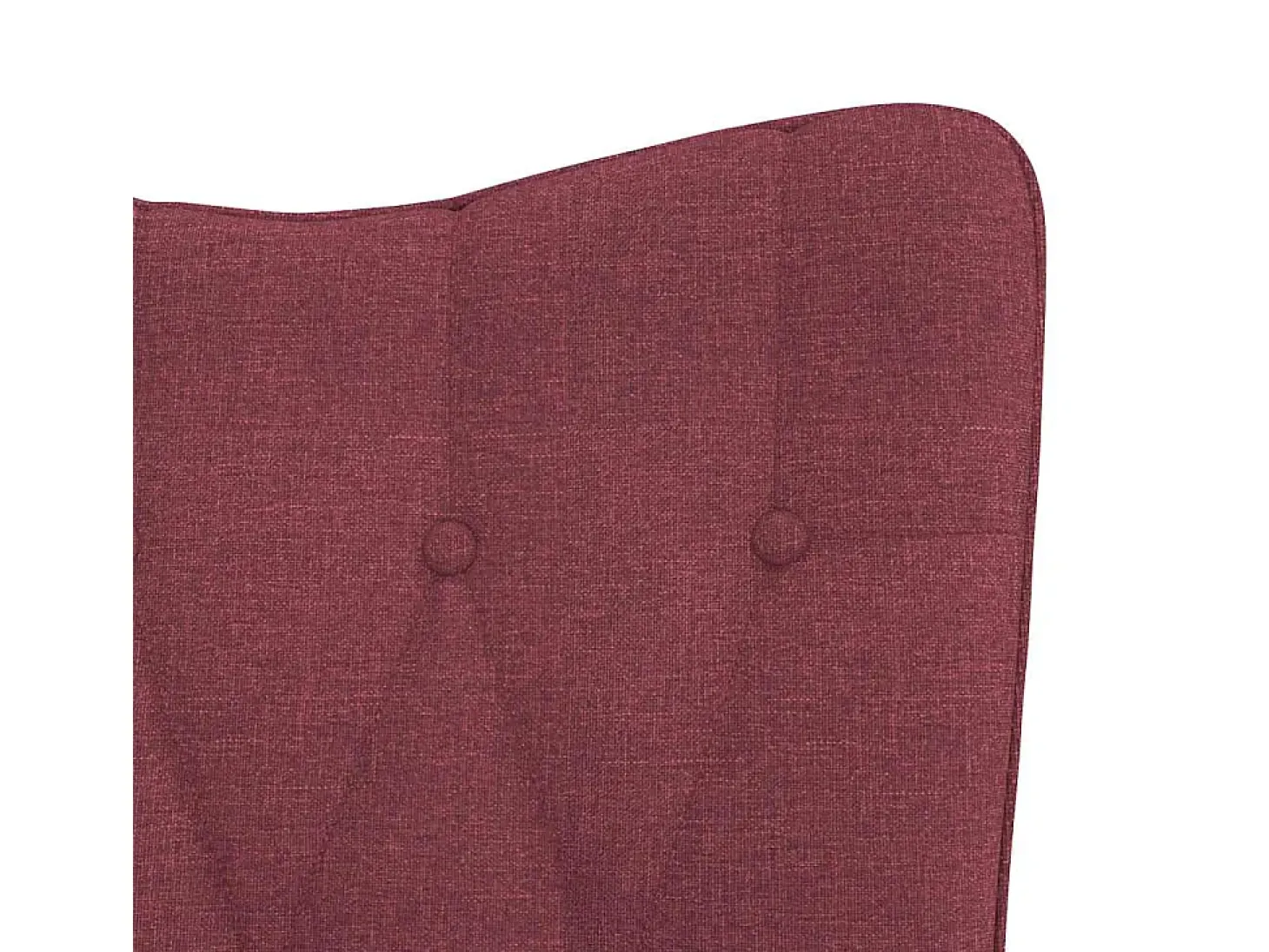 Poltrona | Cadeira Relax com banco tecido vermelho tinto SHL498099