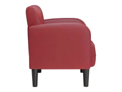 Poltrona | Cadeira Relax com apoios de braços 54 cm couro artificial SHL416327
