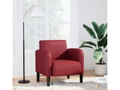 Poltrona | Cadeira Relax com apoios de braços 54 cm couro artificial SHL416327