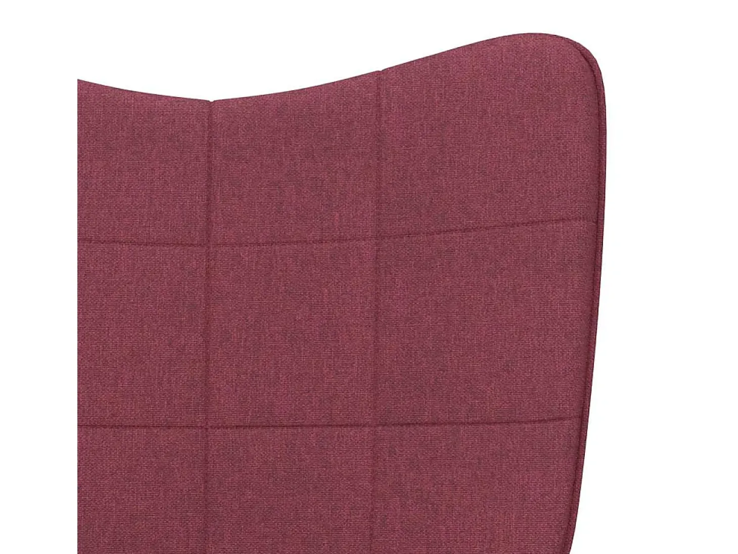 Poltrona | Cadeira Relax com banco tecido vermelho tinto SHL962287