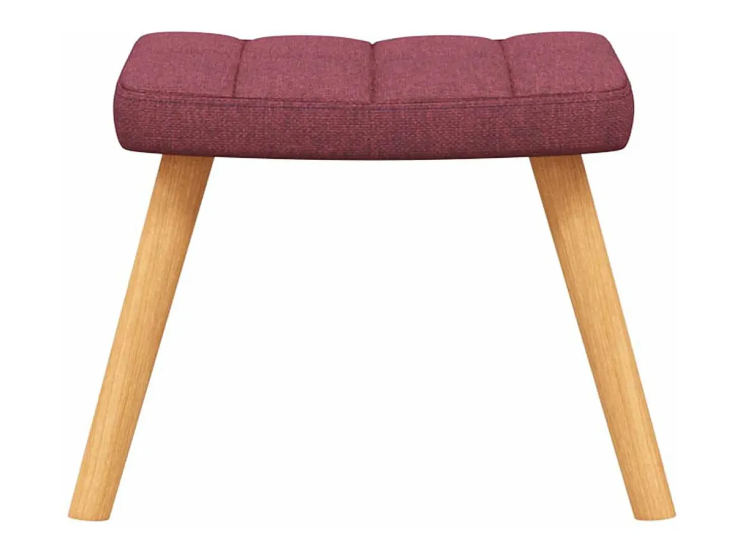 Poltrona | Cadeira Relax com banco tecido vermelho tinto SHL962287