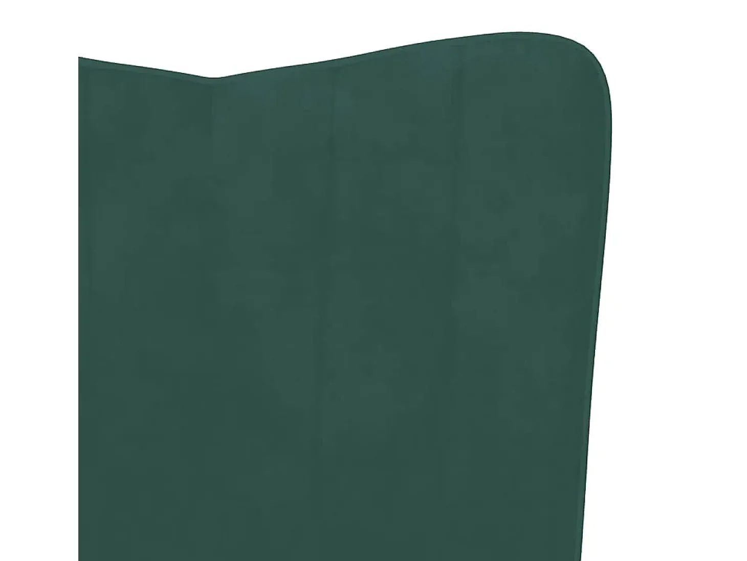 Poltrona | Cadeira Relax com banco veludo verde-escuro SHL687586
