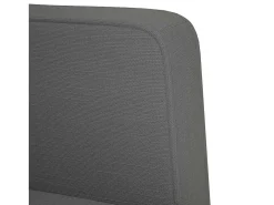 Poltrona | Cadeira Relax com apoio de braços 53 cm tecido cinzento-escuro SHL350621