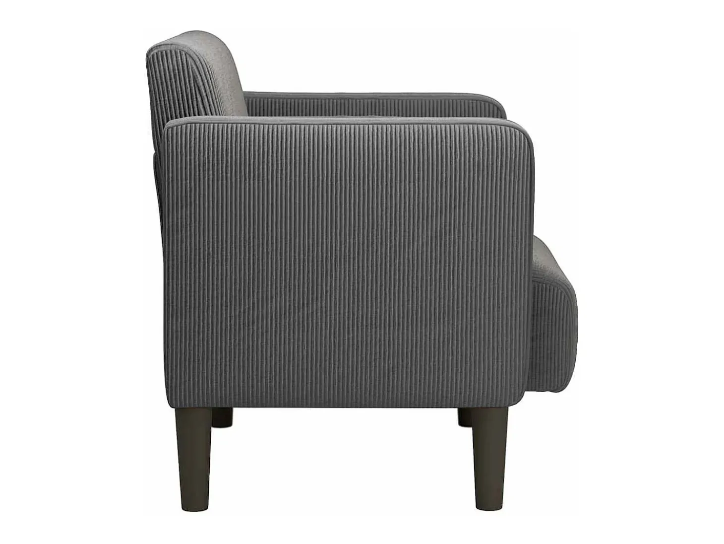 Poltrona | Cadeira Relax com apoio de braços 54 cm tecido corduroy SHL519919