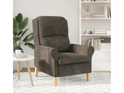Poltrona | Cadeira Relax Cinzento escuro 76x94x102 cm Couro sintético SHL397749