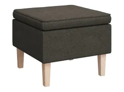 Poltrona | Cadeira Relax de baloiço com banco tecido cinzento-escuro SHL65695