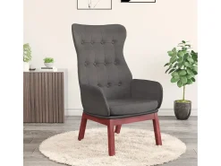 Poltrona | Cadeira Relax tecido cinzento-escuro SHL228628