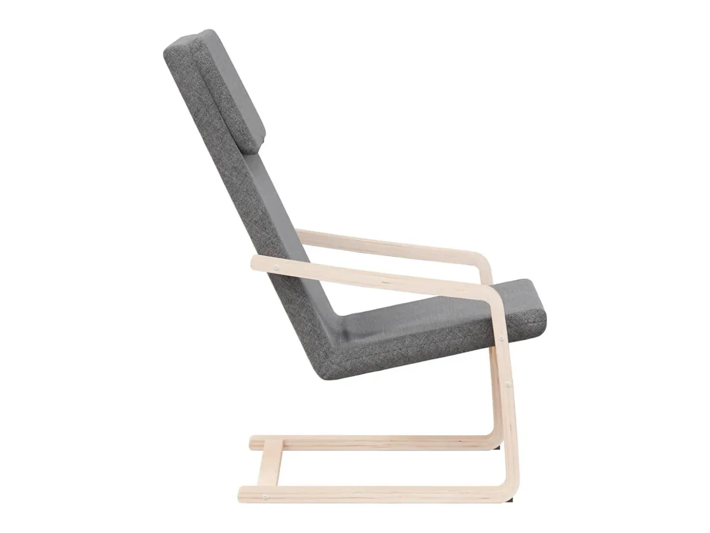 Poltrona | Cadeira Relax tecido cinzento-escuro SHL106752