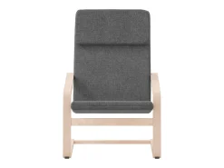 Poltrona | Cadeira Relax tecido cinzento-escuro SHL106752