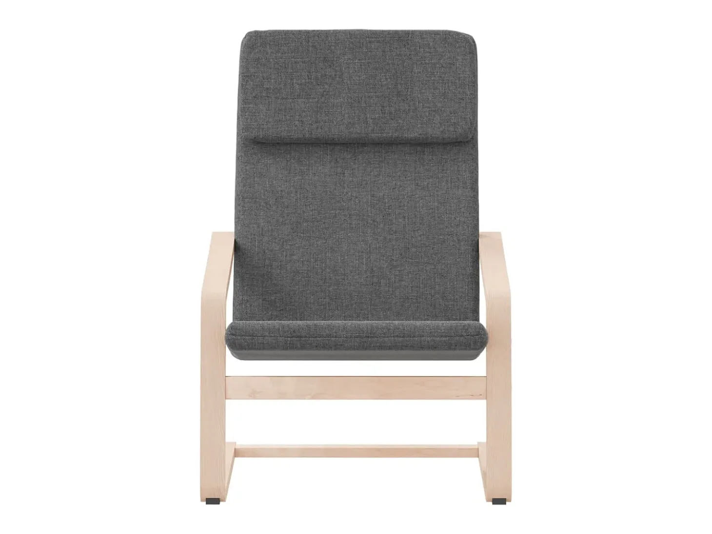 Poltrona | Cadeira Relax tecido cinzento-escuro SHL106752