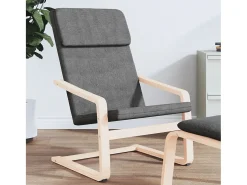 Poltrona | Cadeira Relax tecido cinzento-escuro SHL106752